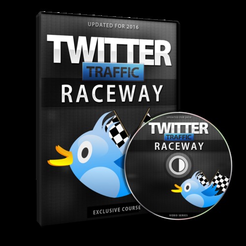 Product picture Twitter Traffic Raceway Video Upgrade With MRR